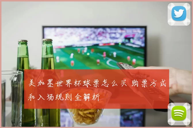 美加墨世界杯球票怎么买 购票方式和入场规则全解析